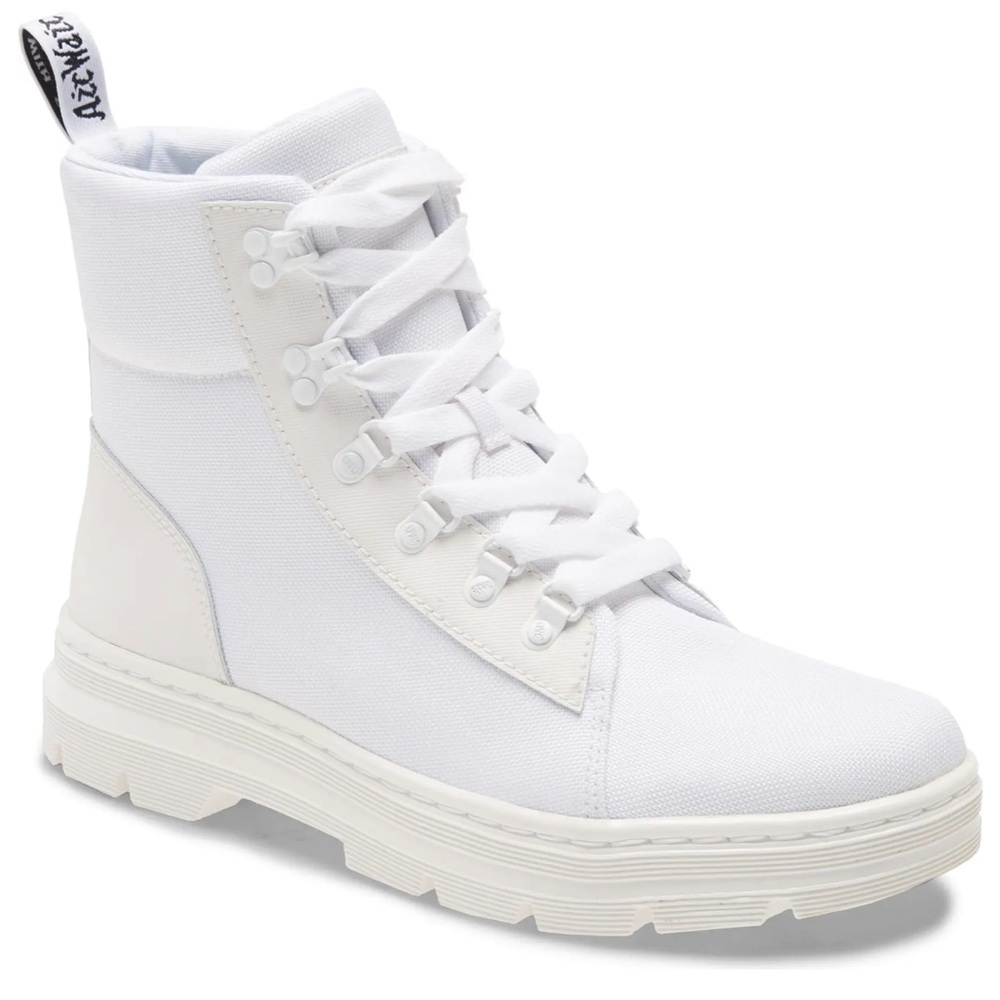 Dr. Martens Combs Boots White